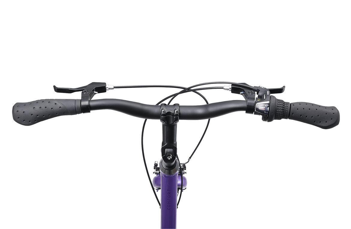 Comfort 1 Step Through Commuter Bike Purple Bikes Reid