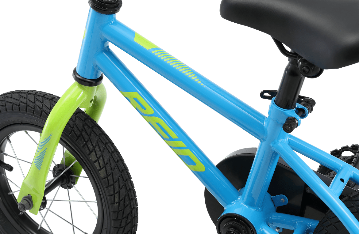 Explorer S 12" Kids Bike Blue/Green Bikes Reid