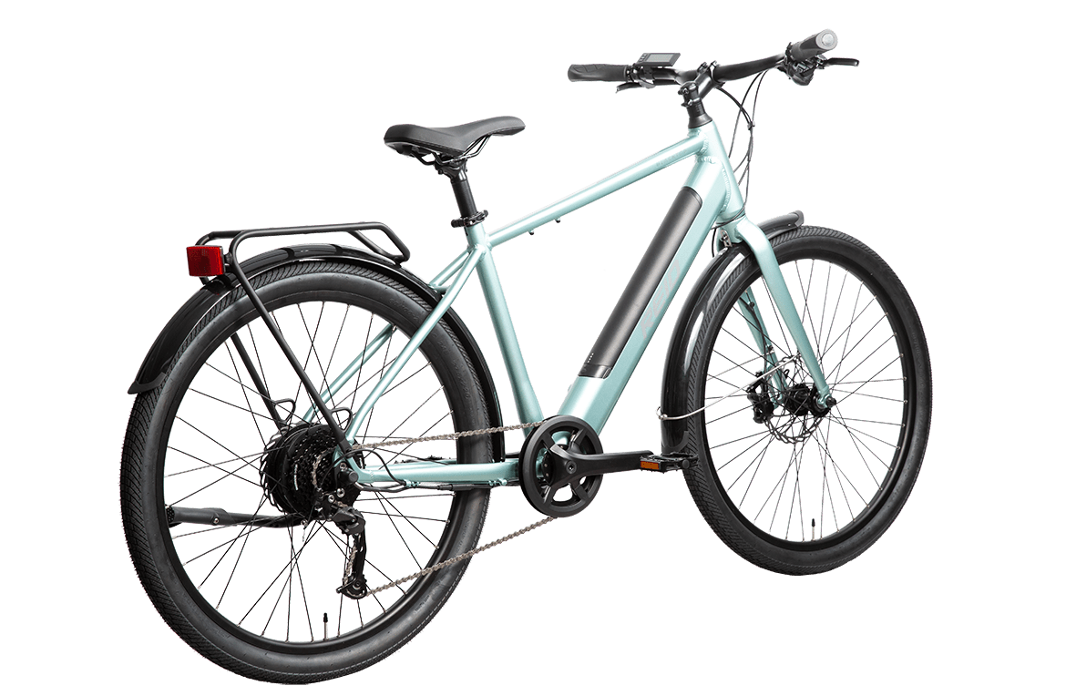 Blacktop 1.0 eBike With Throttle Iced Mint eBikes Reid   