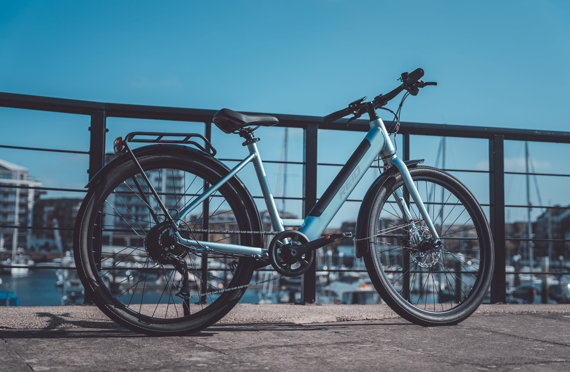 Blacktop 1.0 Step Through eBike With Throttle Iced Mint eBikes Reid   