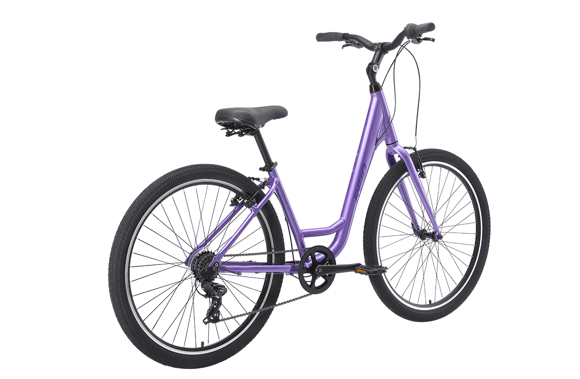 Comfort 1 Step Through Commuter Bike Purple Bikes Reid   