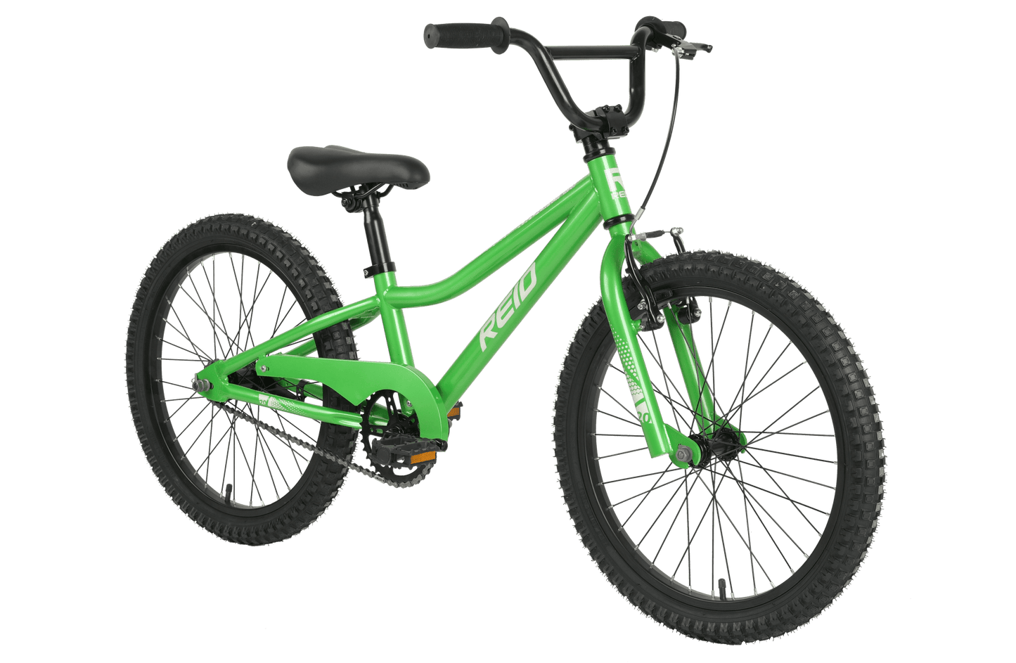 Explorer S 20" Kids Bike MY24 Fluro Green Bikes Reid   