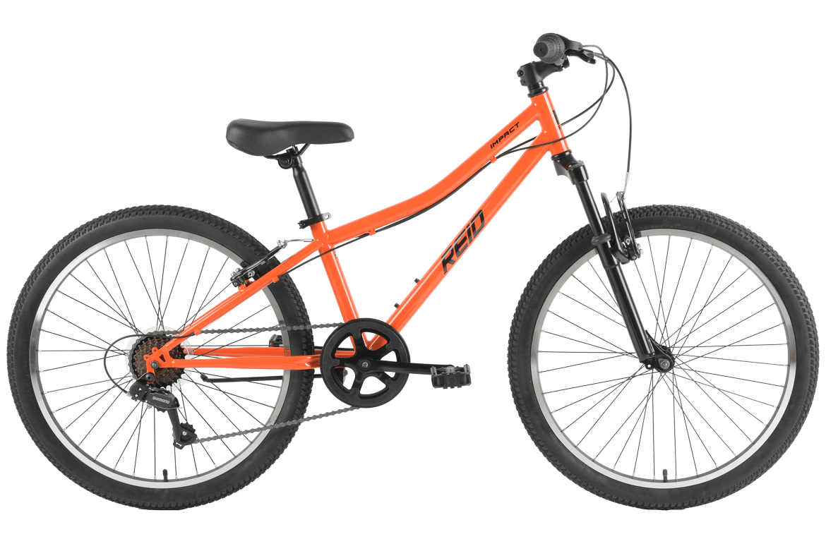 Impact 24" Kids Bike MY24 Orange Kids Bike Reid   