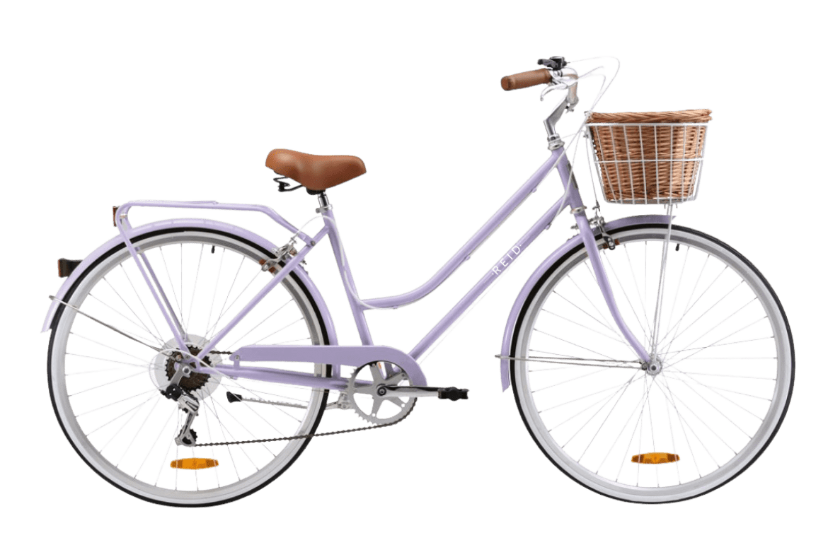 Ladies Classic 7-Speed Vintage Bike Lavender Bikes Reid   