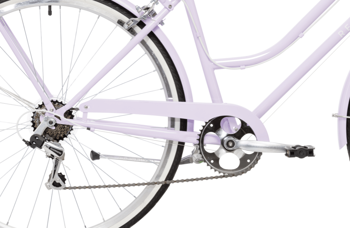 Ladies Classic 7-Speed Vintage Bike Lavender Bikes Reid   