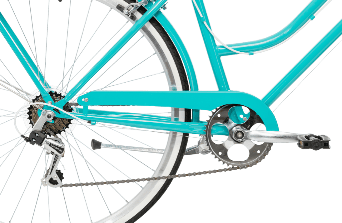 Ladies Classic 7-Speed Vintage Bike Turquoise Bikes Reid   