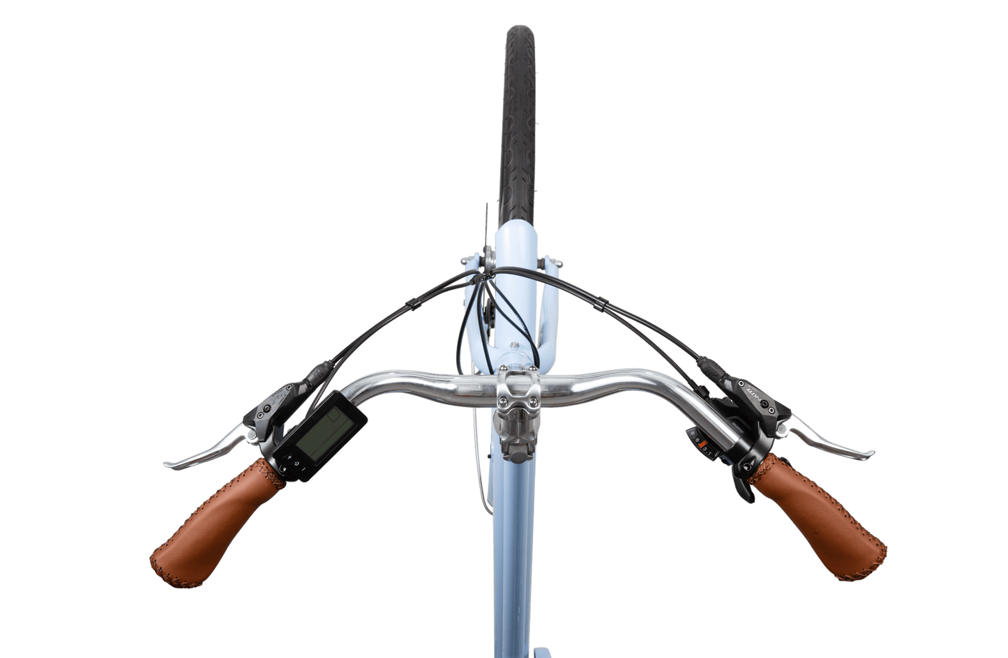 Ladies Classic eBike Baby Blue W/Throttle eBikes Reid   