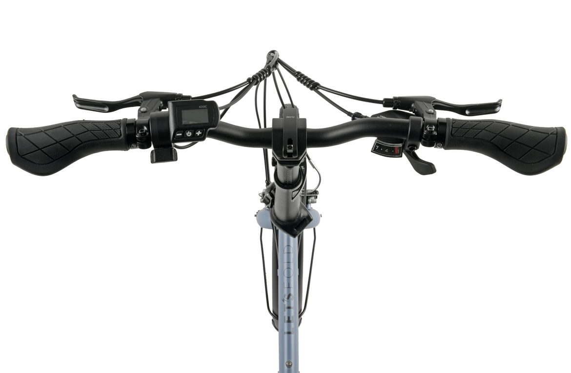 Let's Fold USA eBike MY24 Grey eBikes Reid   