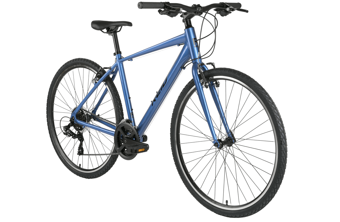 Transit Commuter Bike MY24 Blue Bikes Reid   