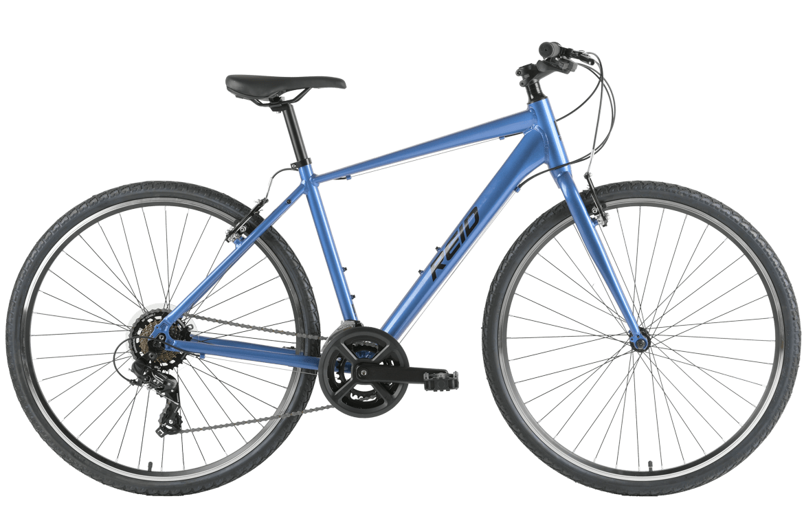 Transit Commuter Bike MY24 Blue Bikes Reid   