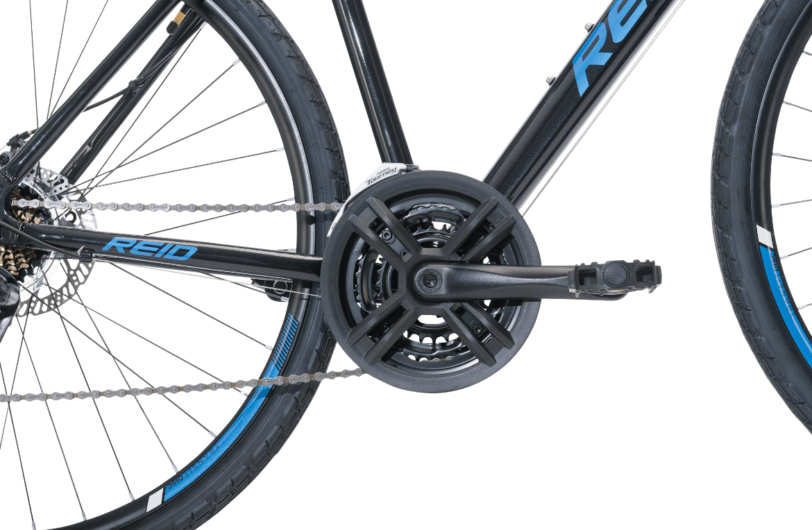 Transit Disc Commuter Bike Black Bikes Reid   