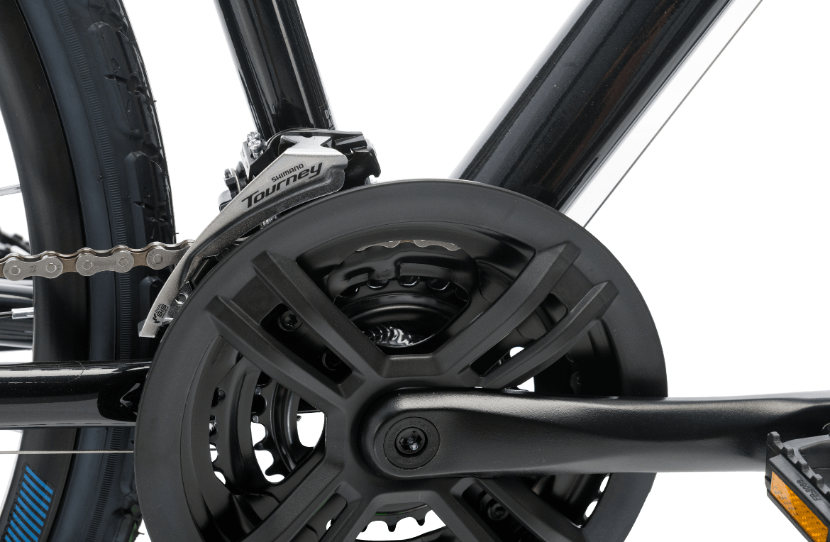 Transit Disc Commuter Bike Black Bikes Reid   