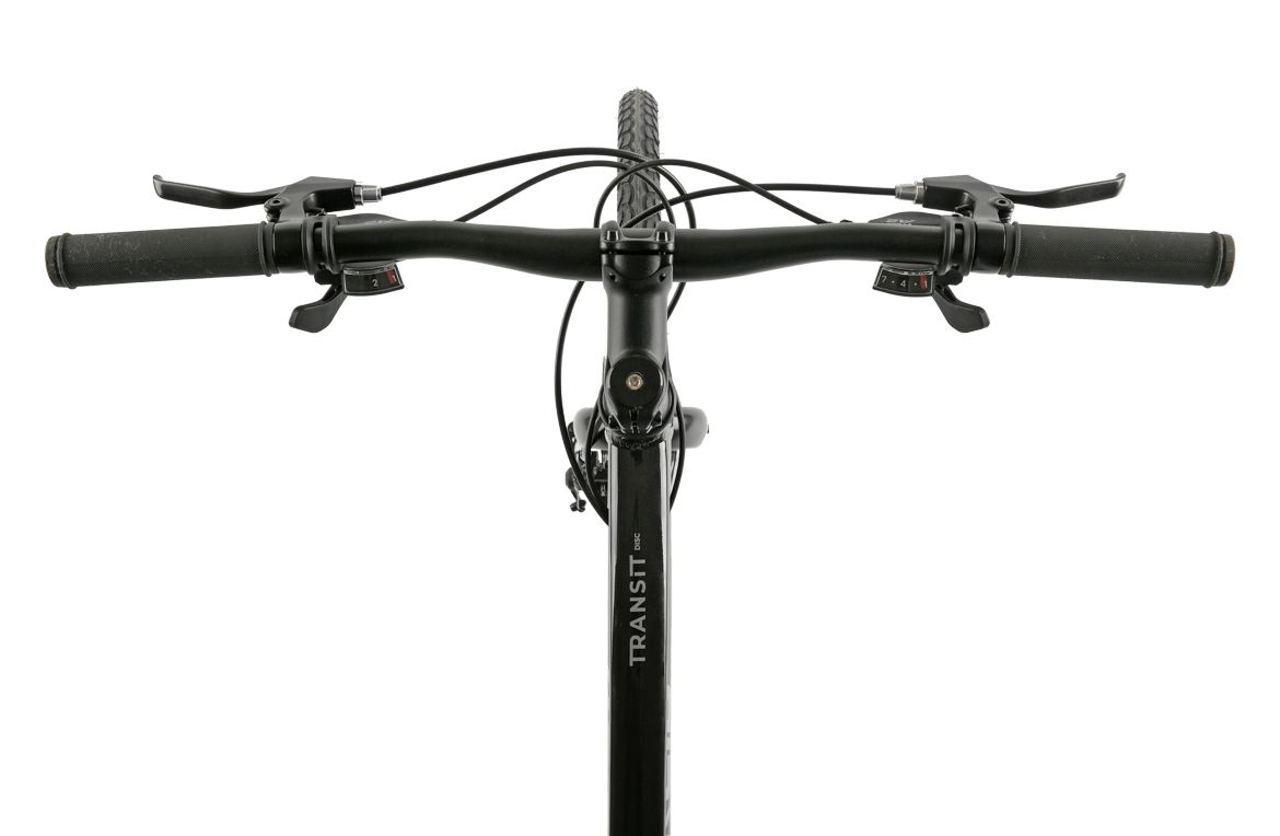 Transit Disc Commuter Bike MY24 Black Bikes Reid   