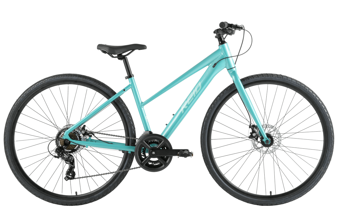 Transit Disc WSD Commuter Bike MY24 Teal Bikes Reid   