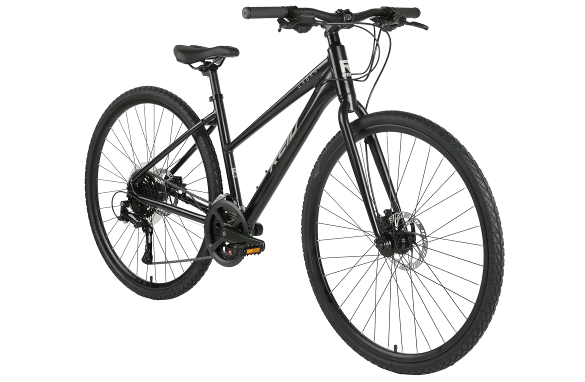 Urban C1 WSD Commuter Bike MY24 Black Bikes Reid   