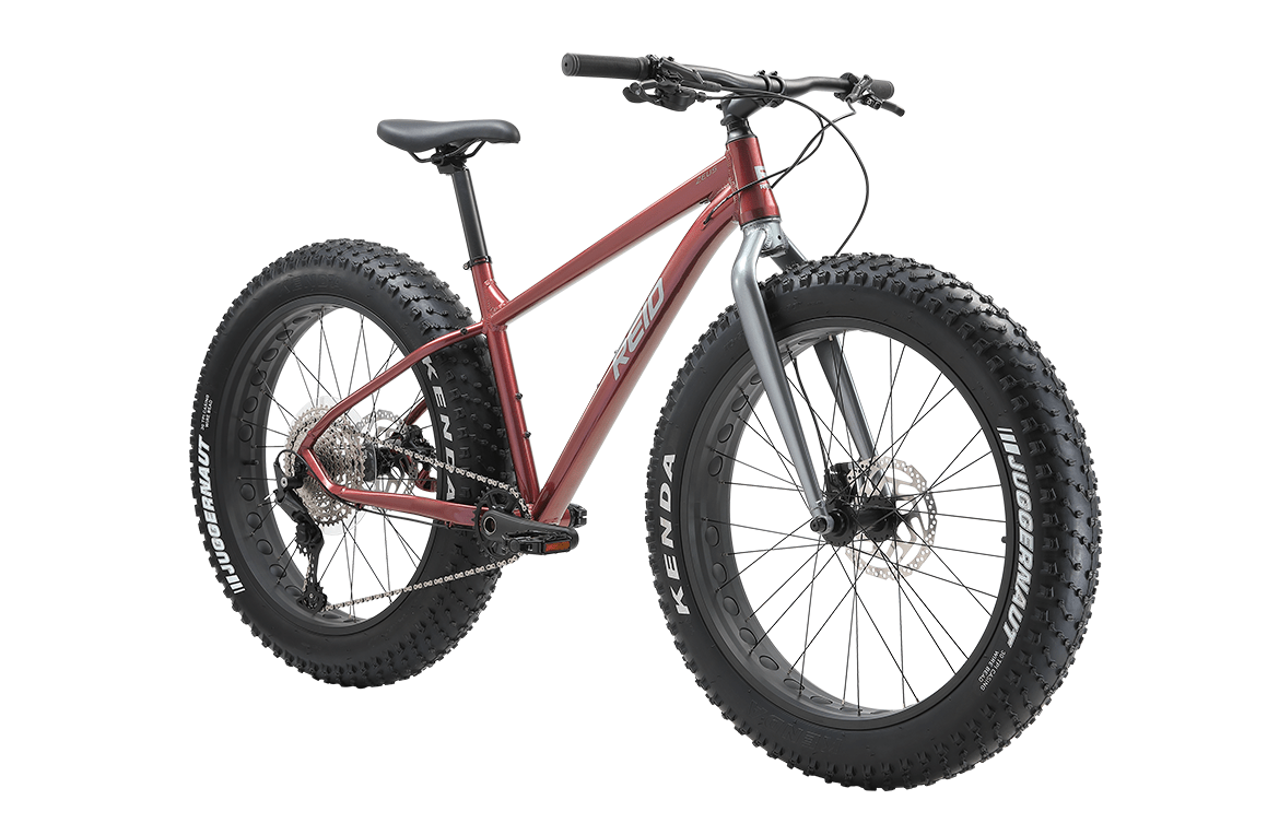 Zeus Carbon Fork Fat Bike Plum Fat Bike Reid   